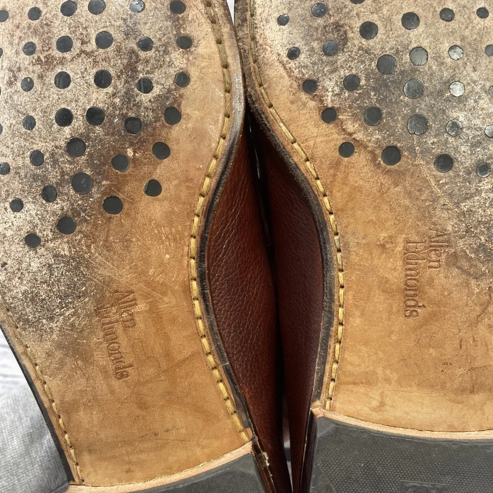 Allen‎ Edmonds Vincent Penny Loafer Dress Shoe Leather 11.5 D Made In USA